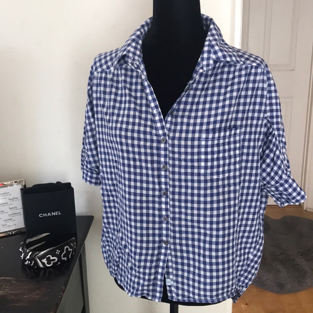 PJK blue Label Silk blouse S-M